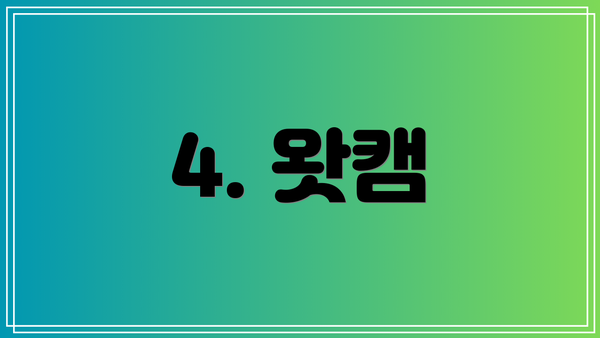 4. 왓캠