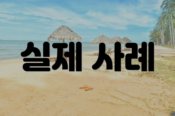 실제 사례