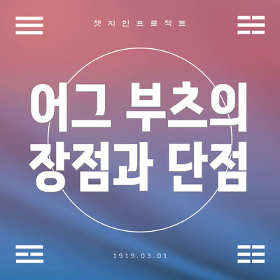 어그 부츠의 장점과 단점